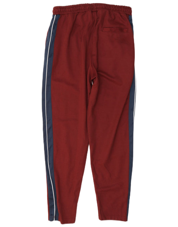 Ellesse Herre træningsdragt Bukser Large Burgundy Colourblock Bomuld