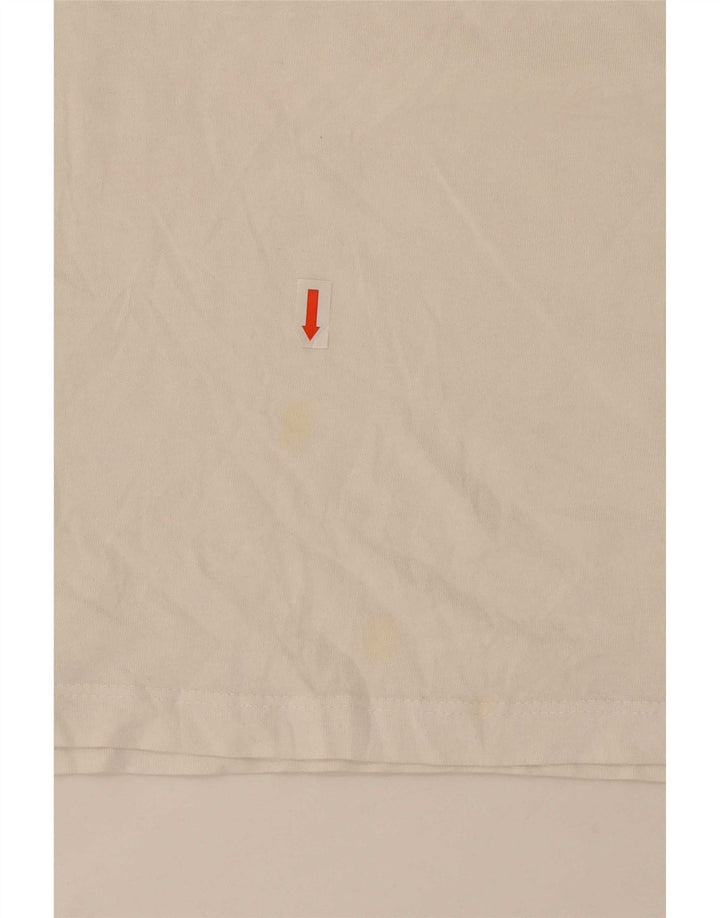 Jack & Jones herre T-shirt top mellem hvid stribet bomuld