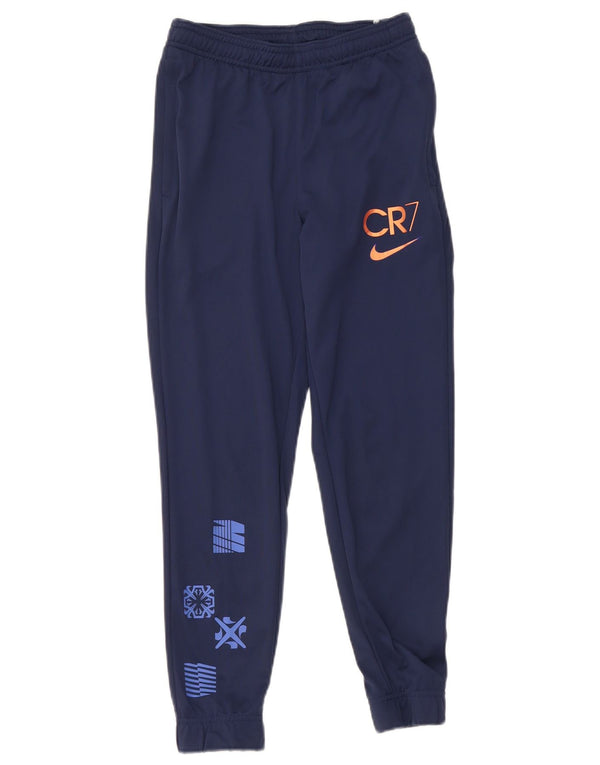 Nike Boys CR7 træningsdragt Bukser Joggers 10-11 år Medium Marineblå