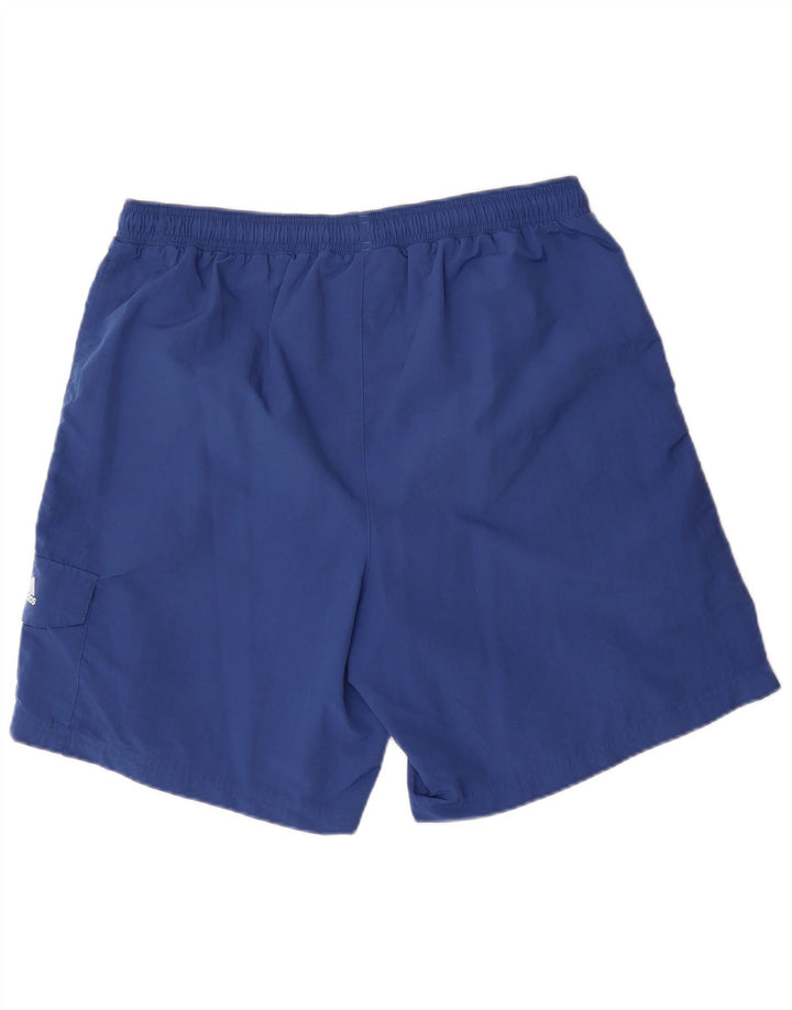 Adidas Badeshorts til mænd store blå nylon