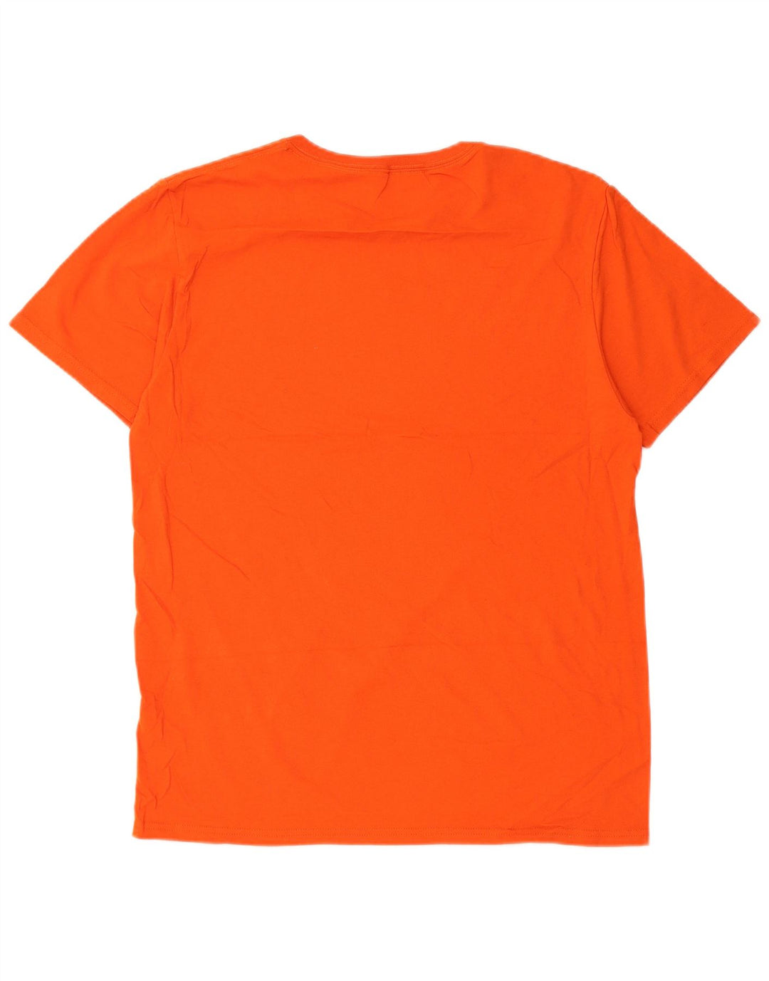 Russell Athletic Herre T-Shirt Top Medium Orange Bomuld