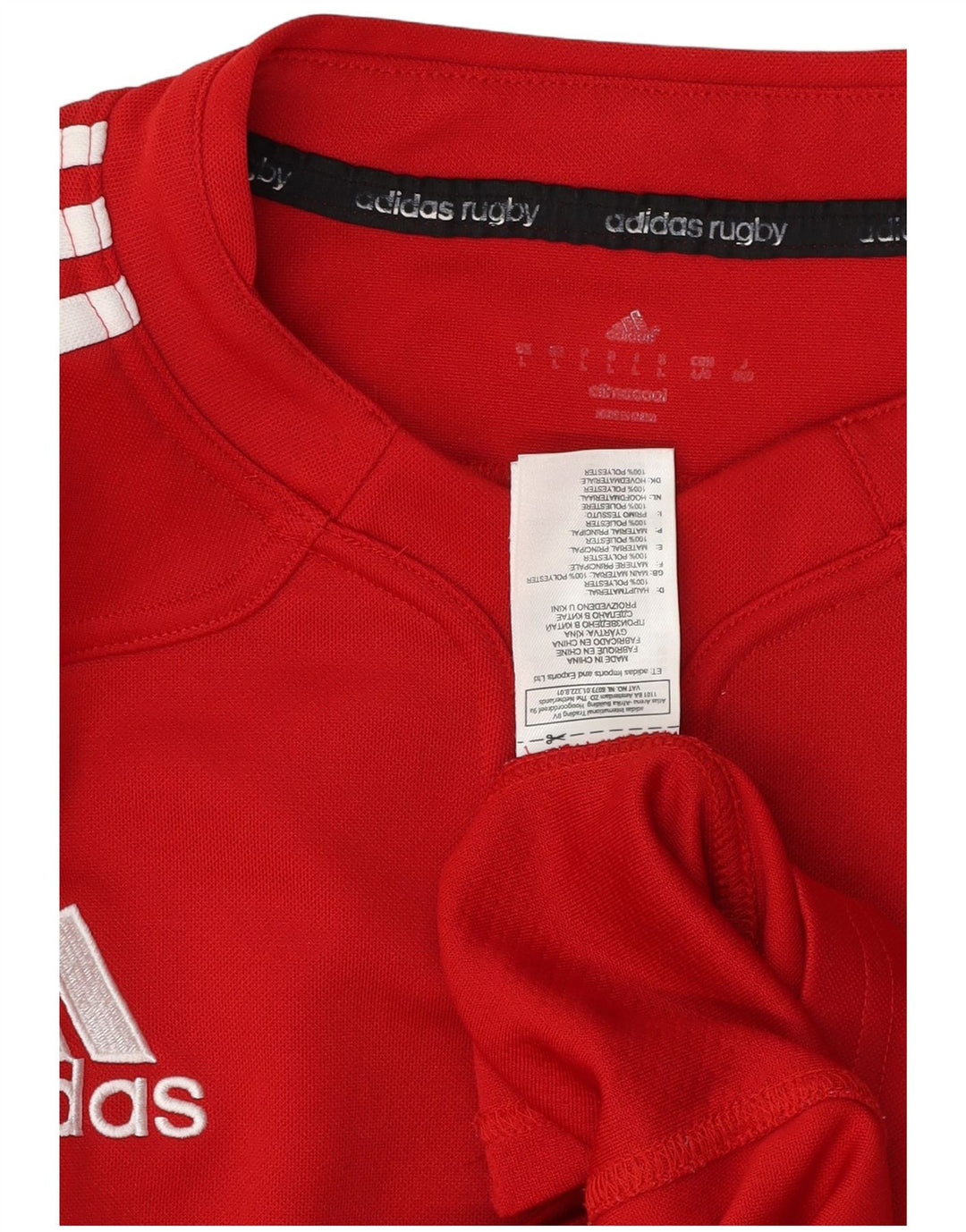 Adidas Herre Climacool T-Shirt Top Stor Rød Polyester