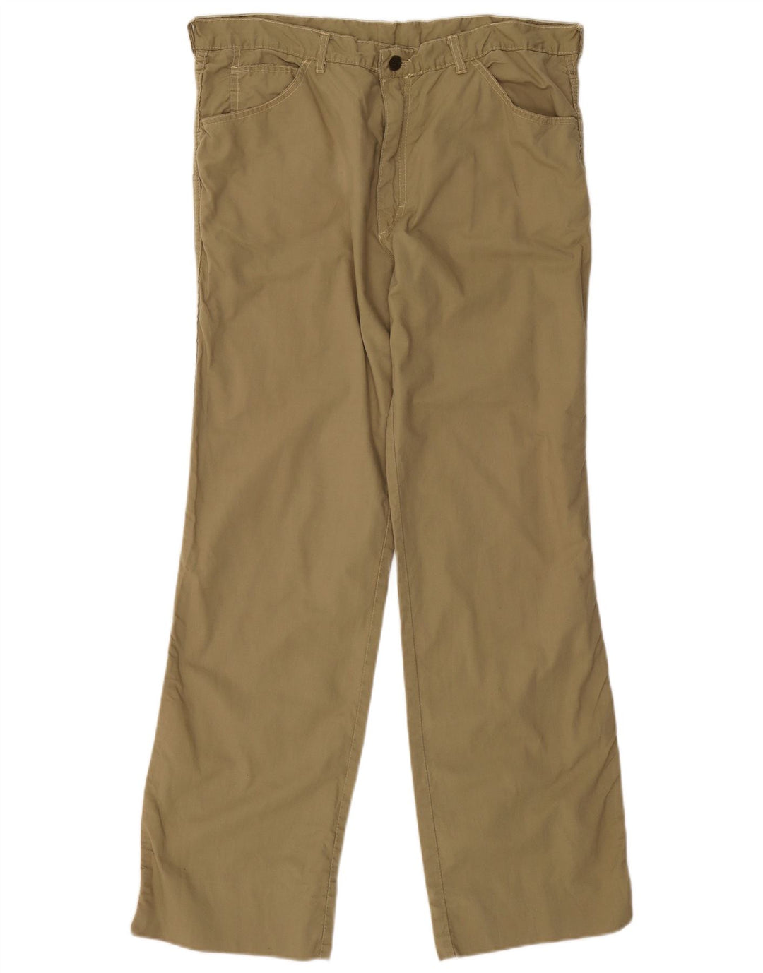 POP 84 Straight Casual Bukser til mænd W36 L31 Khaki