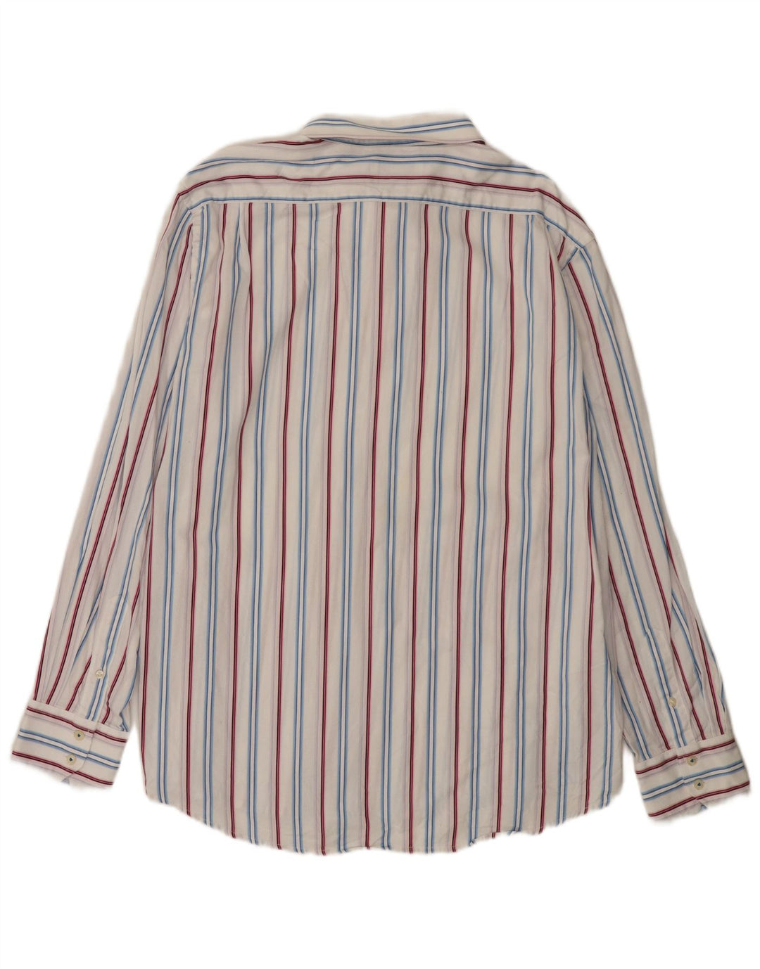 Ben Sherman herreskjorte 2XL hvidstribet bomuld