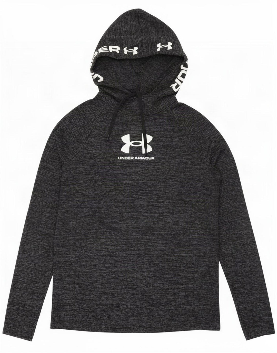 Under Armour Herre Grafisk Top Langærmet Medium Grey Flecked