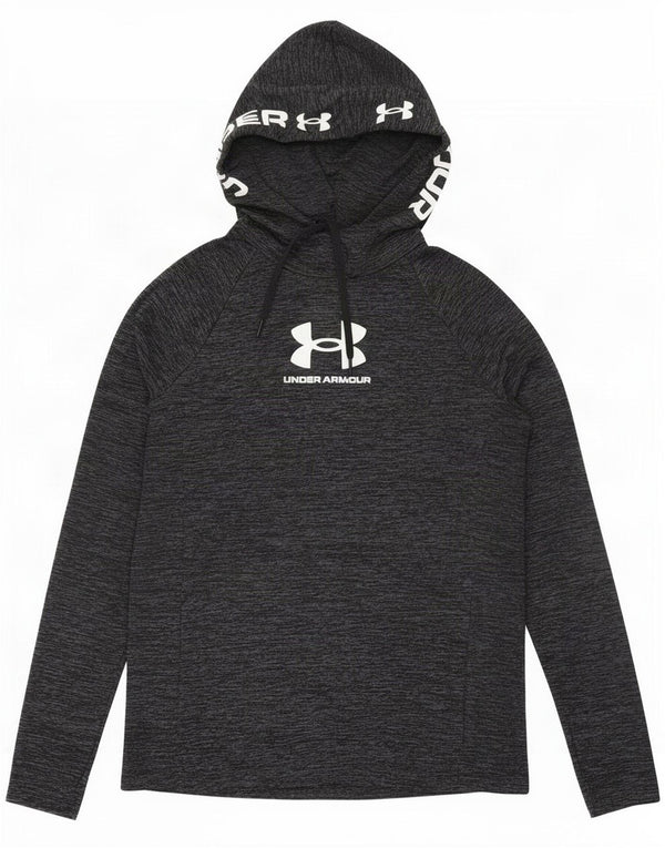 Under Armour Herre Grafisk Top Langærmet Medium Grey Flecked