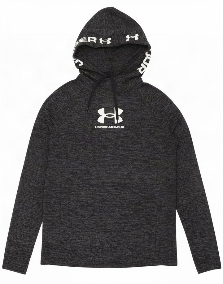 Under Armour Herre Grafisk Top Langærmet Medium Grey Flecked
