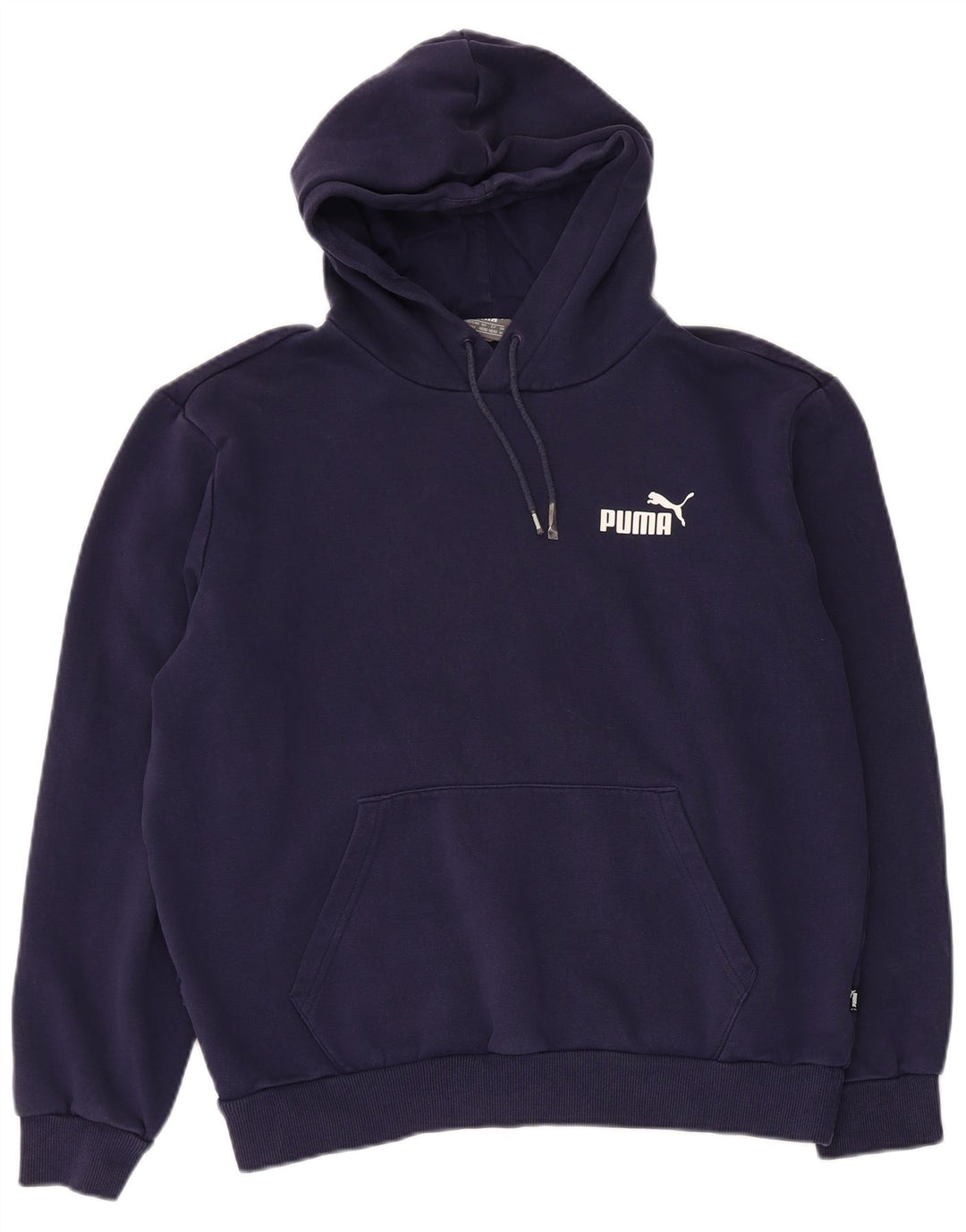 Puma Herre grafisk hættetrøje Jumper Medium Navyblå Bomuld