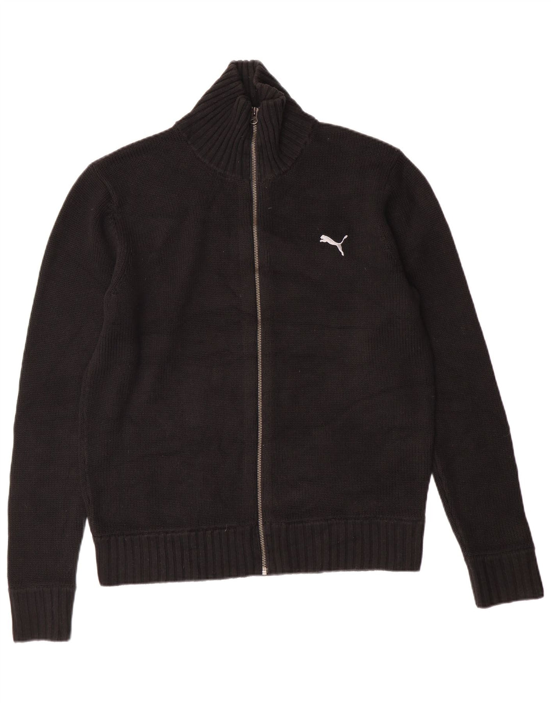 Puma Herre Cardigan Sweater Stor Sort Akryl