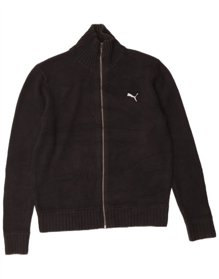 Puma Herre Cardigan Sweater Stor Sort Akryl