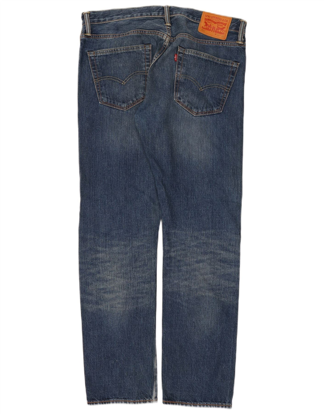 Levi's Herre 511 Slim Jeans W36 L32 Blå Bomuld