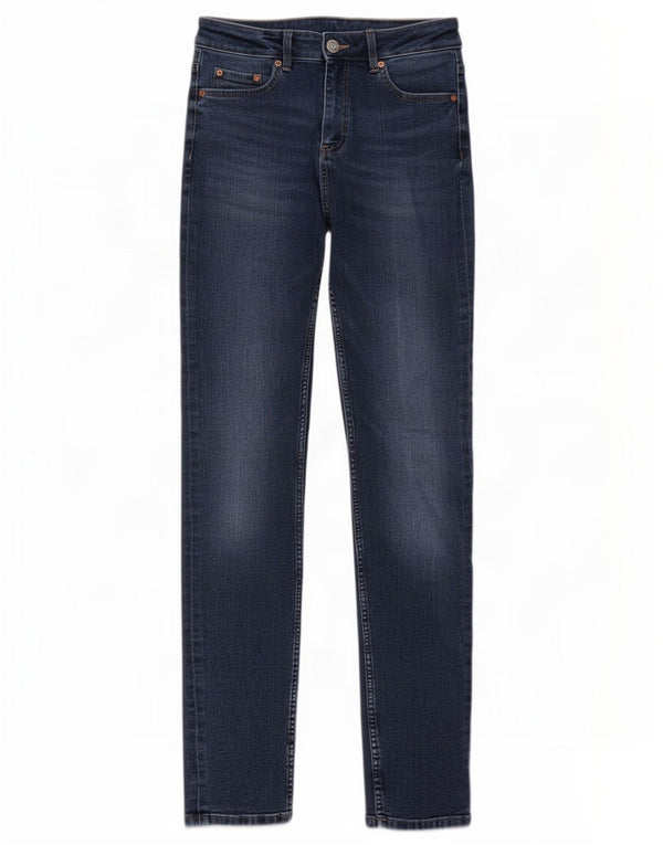 Marks & Spencer Womens The Lily Slim Jeans UK 10 Small W26 L29 Blue