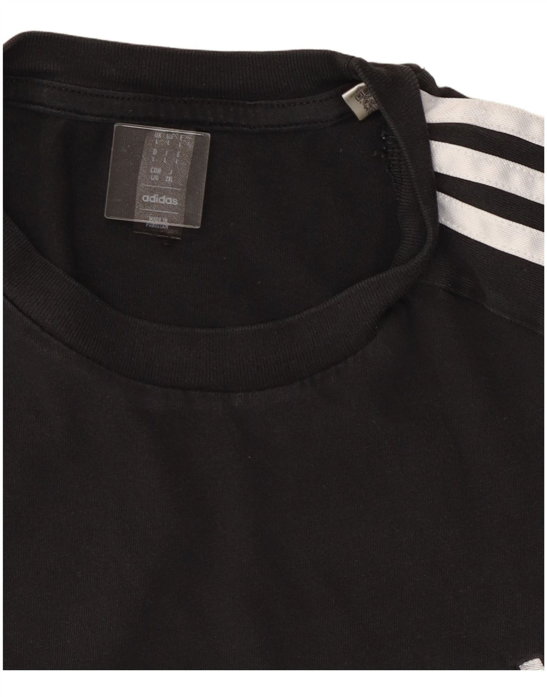 Adidas Herre T-Shirt Top Stor Sort