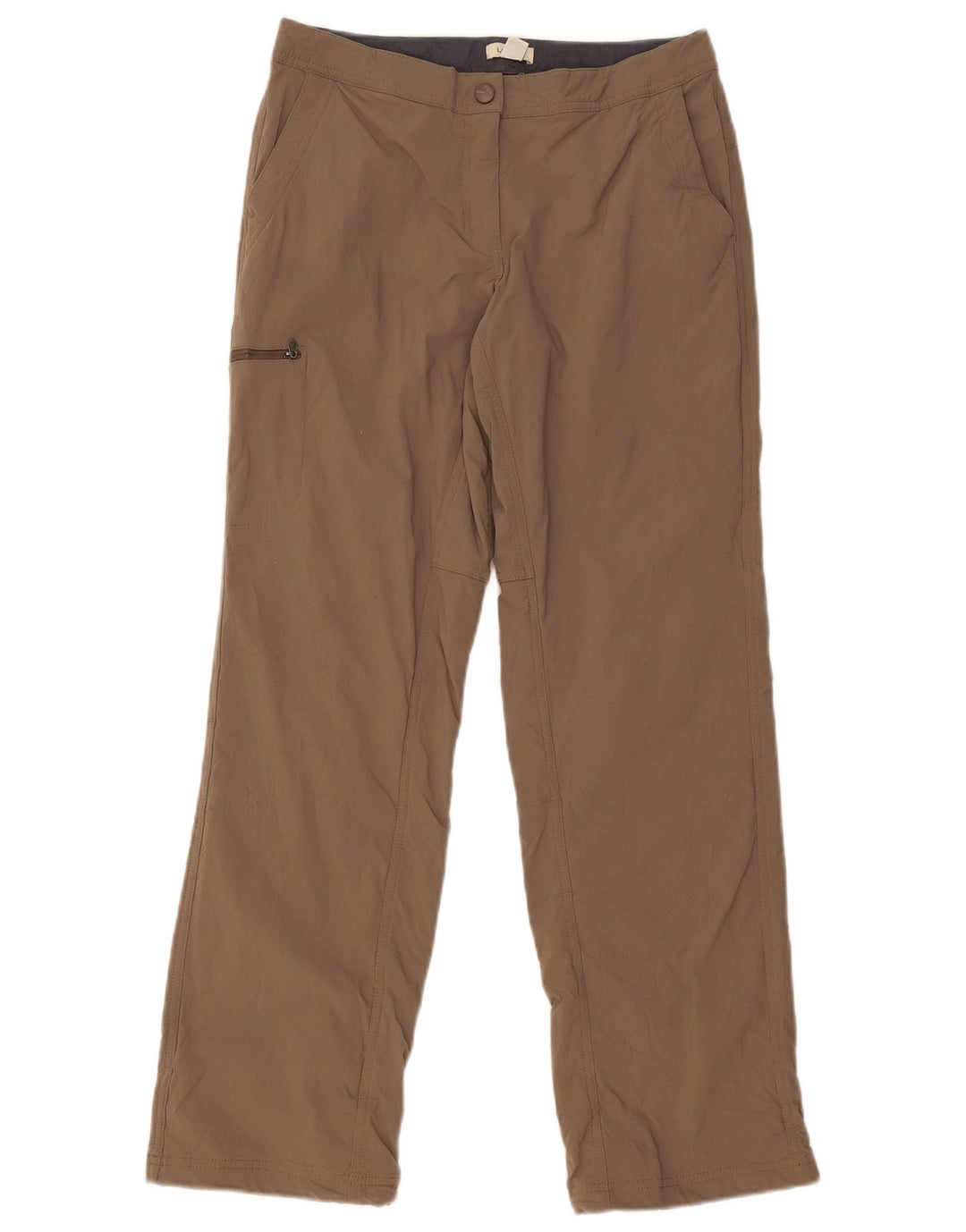 L.L.Bean Dame Straight Cargo Bukser US 8 Medium W30 L31 Brun Nylon