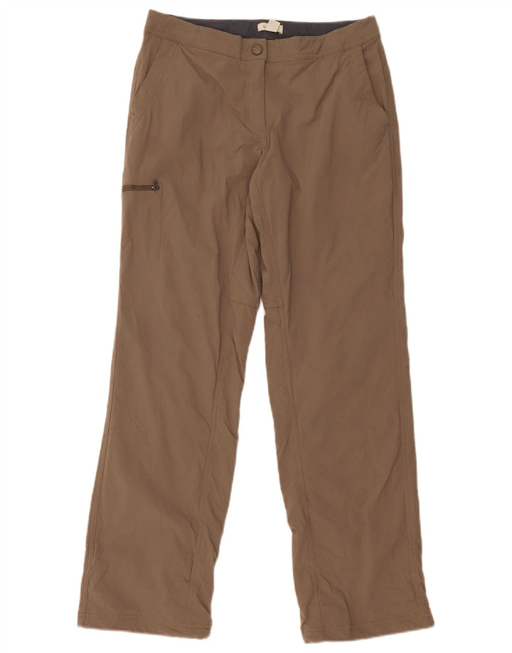 L.L.Bean Dame Straight Cargo Bukser US 8 Medium W30 L31 Brun Nylon