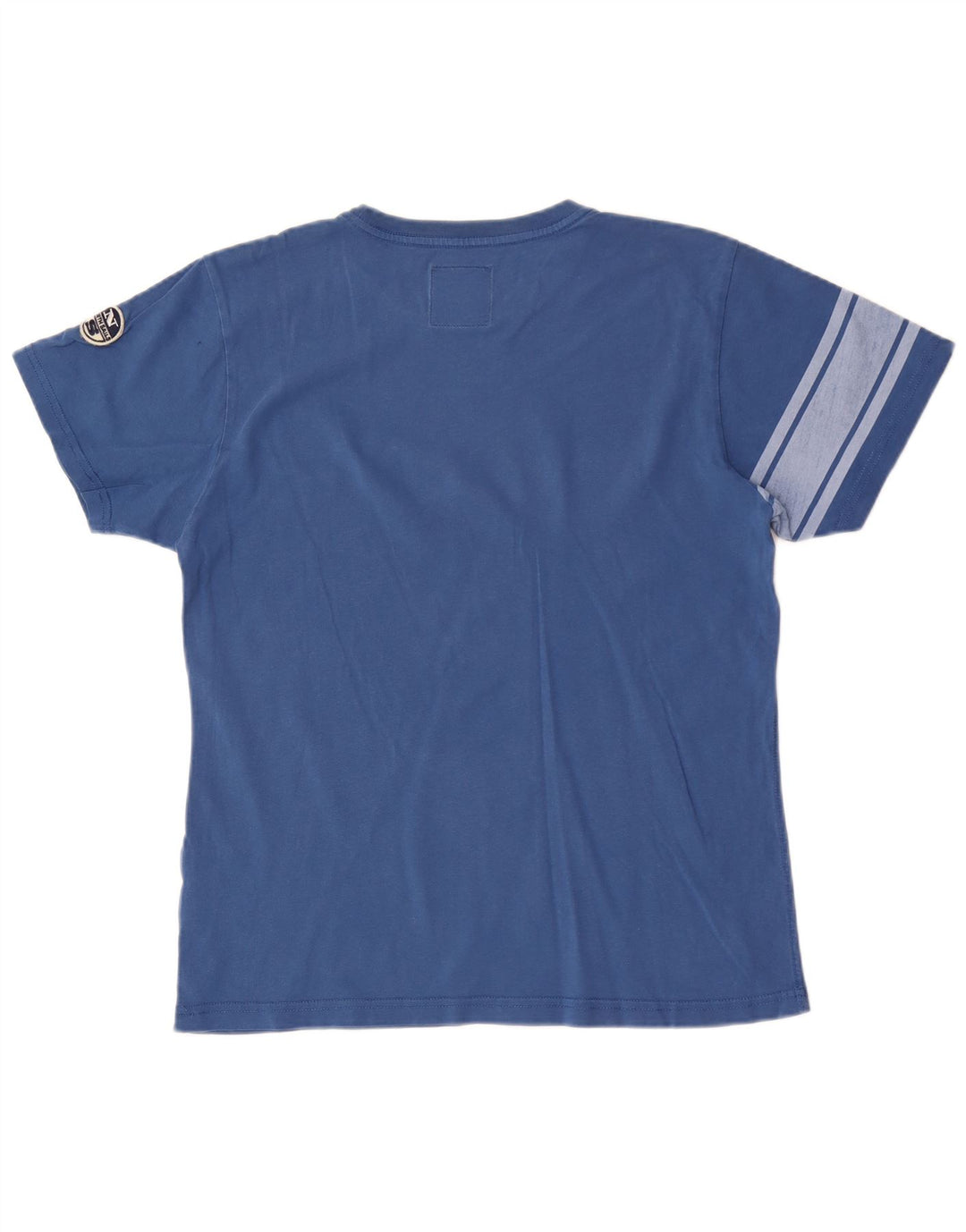 North Sails Dame Yale University Graphic T-Shirt Top UK 14 Medium Blue