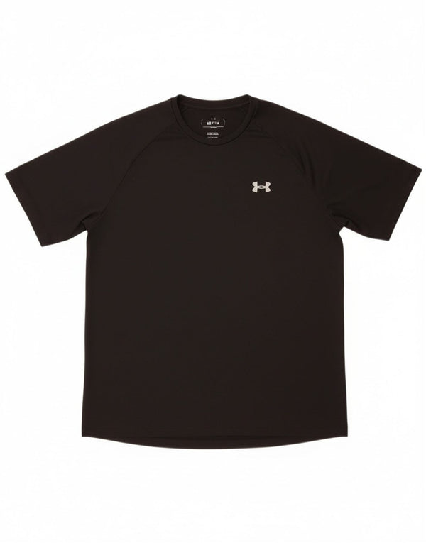 Under Armour Herre grafisk T-shirt Top Medium Sort Polyester