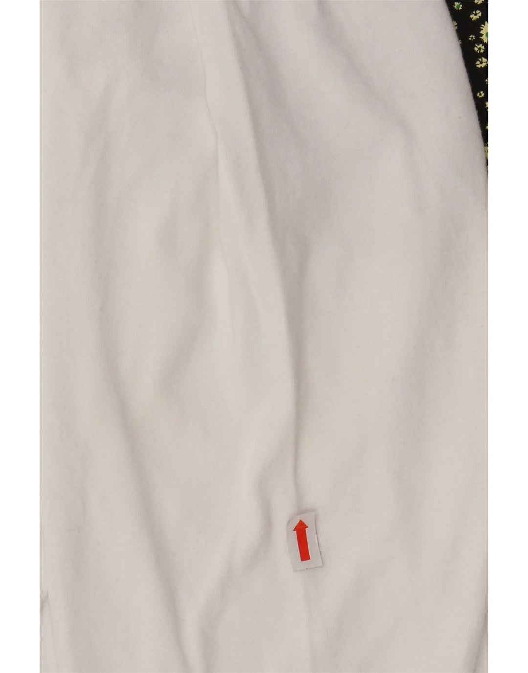 LEVI'S Herre afslappet grafisk top Langærmet medium hvid bomuld