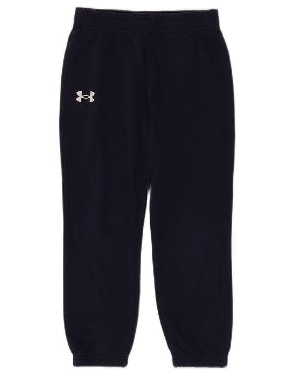 Under Armour Drenge Træningsdragt Bukser Joggers 5-6 År Marineblå Bomuld