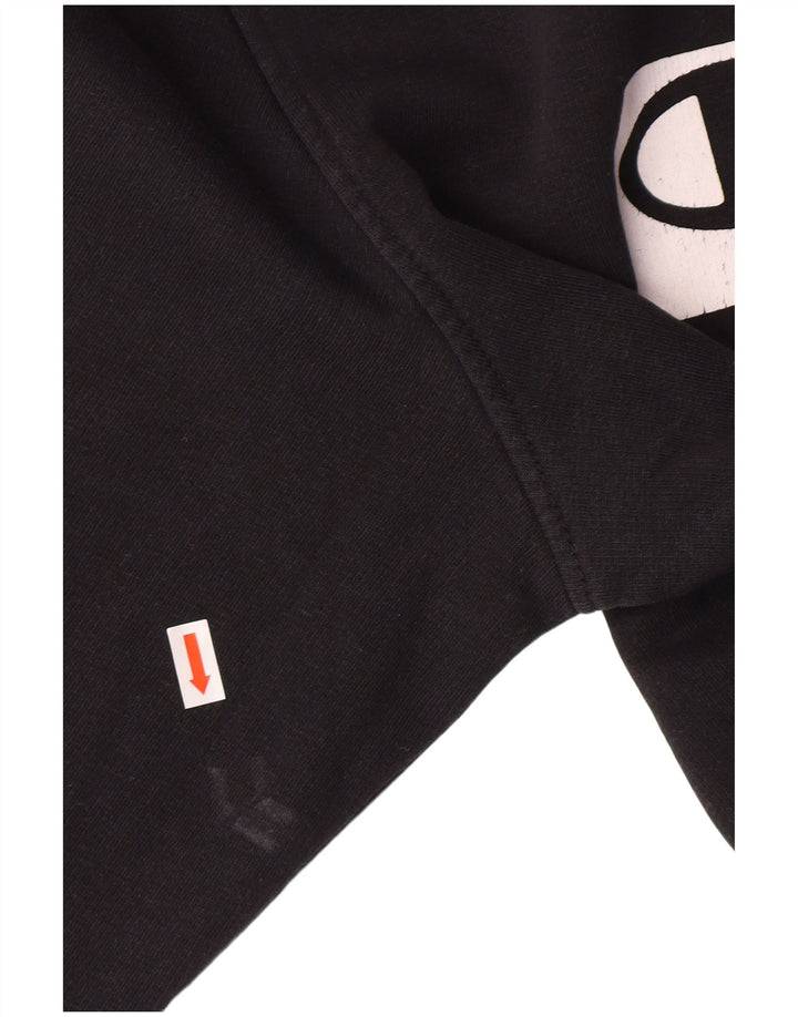 CHAMPION Herre New York grafisk hættetrøje 2XL sort bomuld