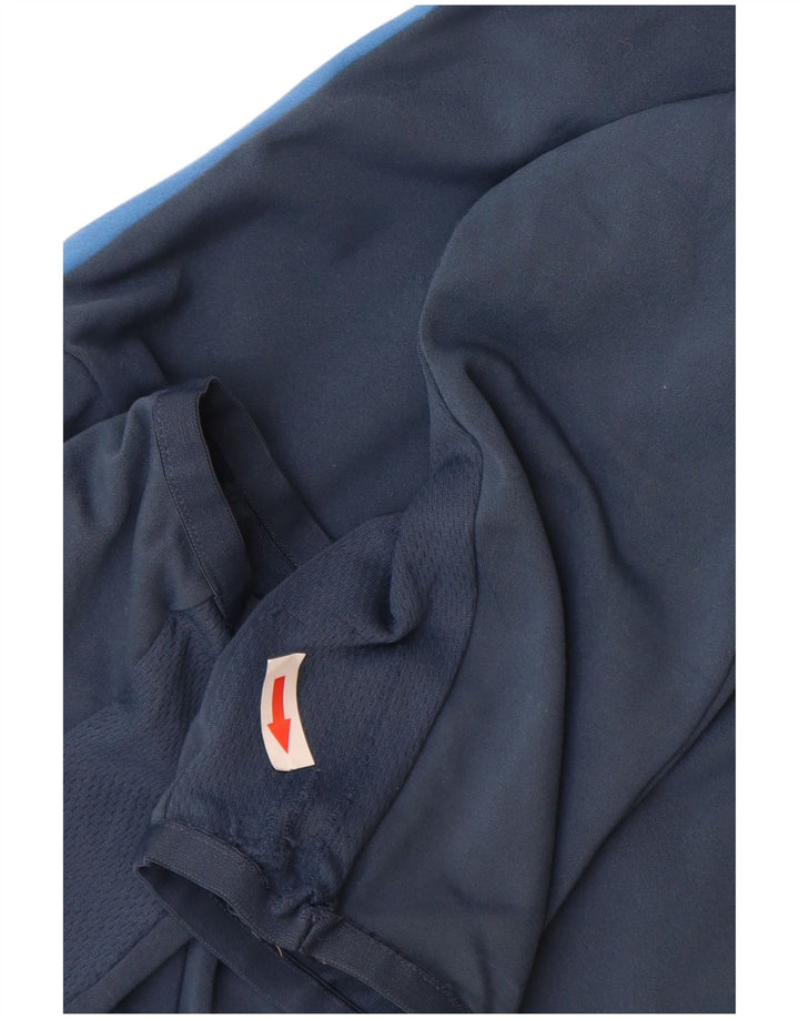 Adidas Herre Climacool Pullover Træningsdragt Top Small Navy Blue Colourblock