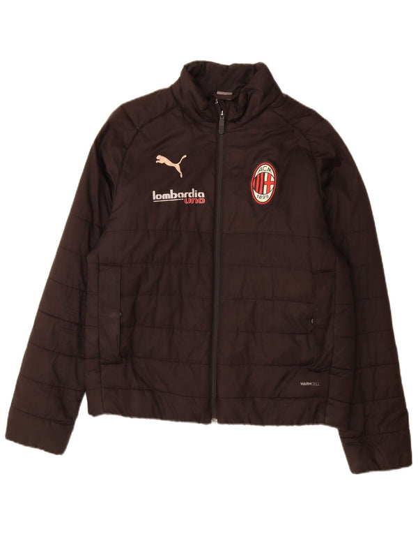 Puma Boys AC Milan polstret jakke 13-14 år Sort