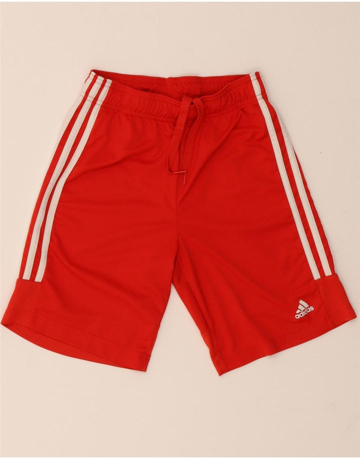 Adidas Boys Aeroready Sports Shorts 11-12 År Rød Polyester