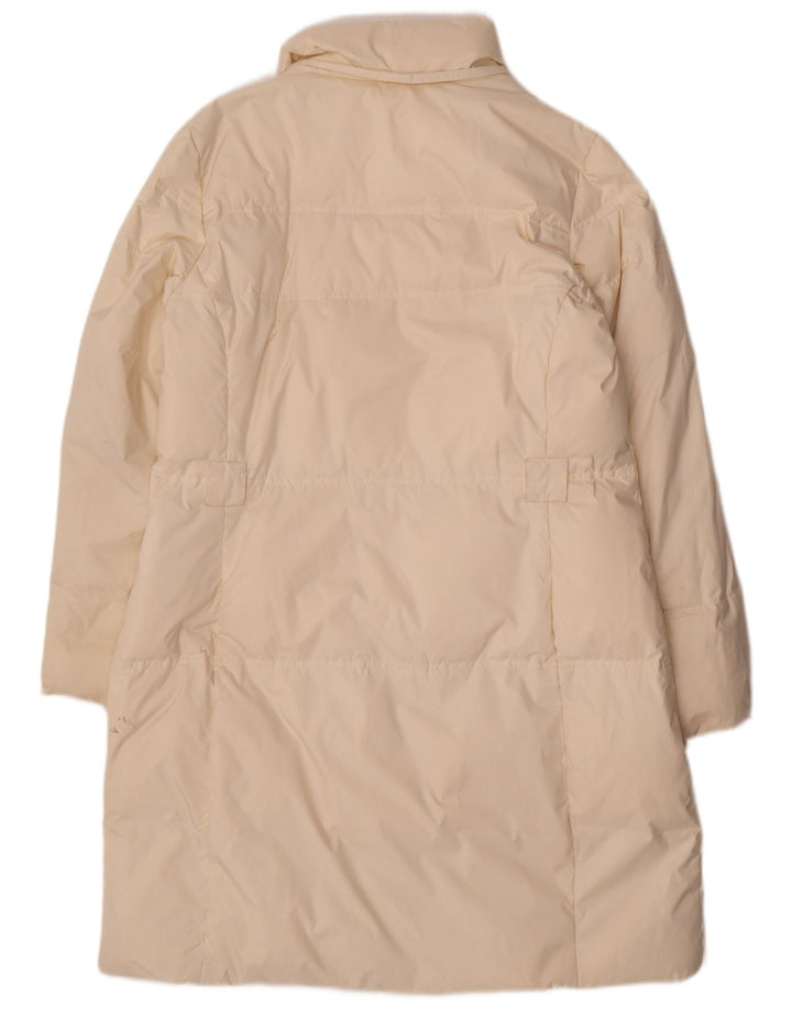 Tommy Hilfiger Dame Polstret Frakke UK 18 XL Hvid Polyester