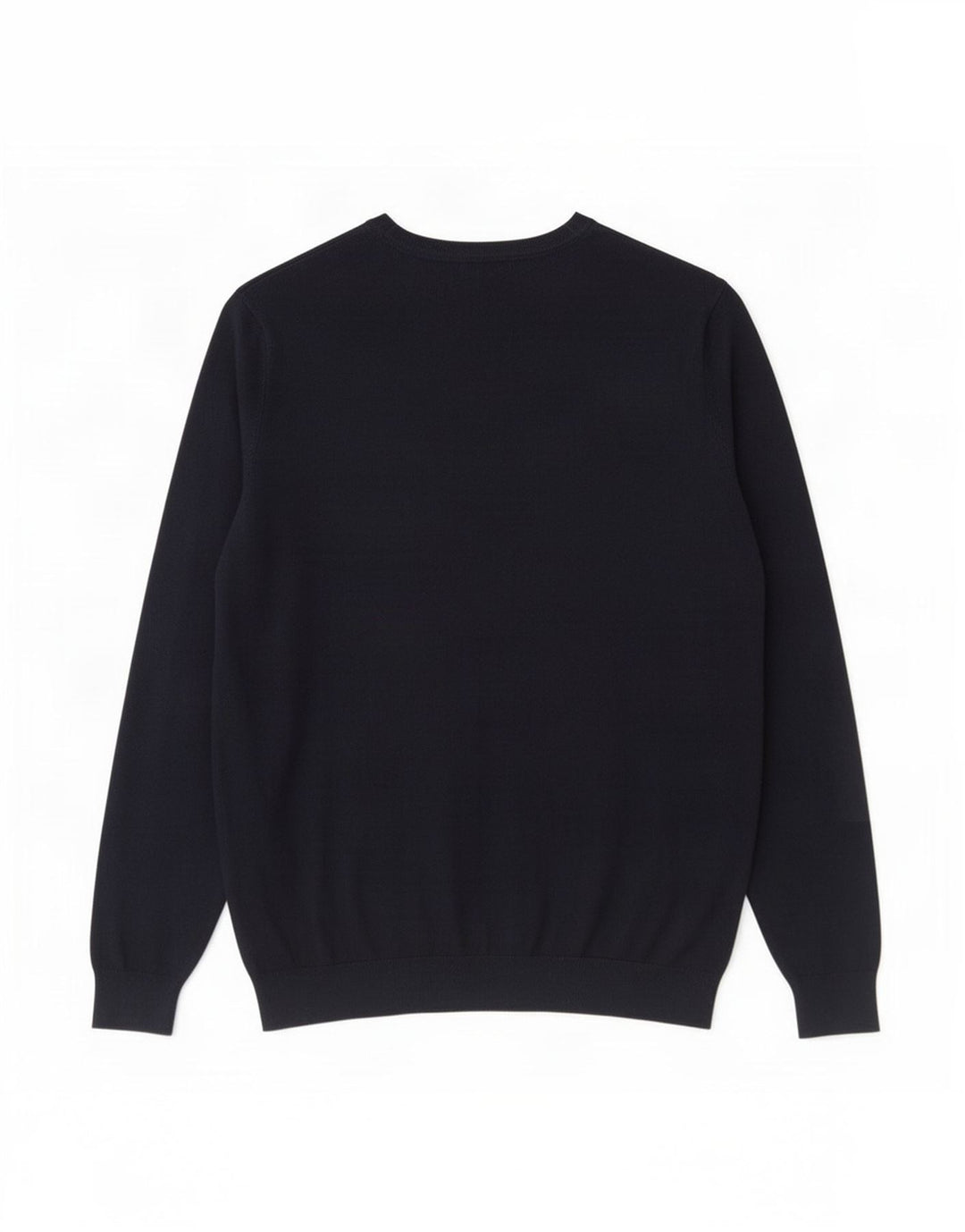 Zara Herre Boat Neck Jumper Sweater Medium Navy Blue