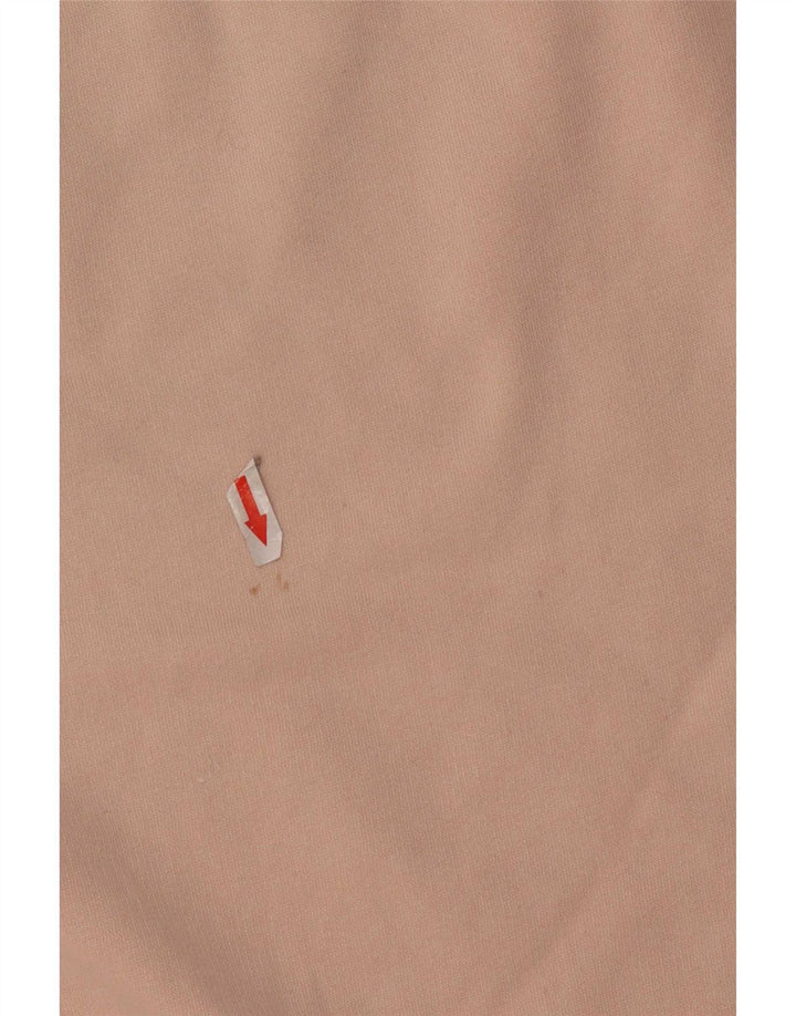 Champion Dame Grafisk Sweatshirt Jumper UK 14 Medium Pink Bomuld