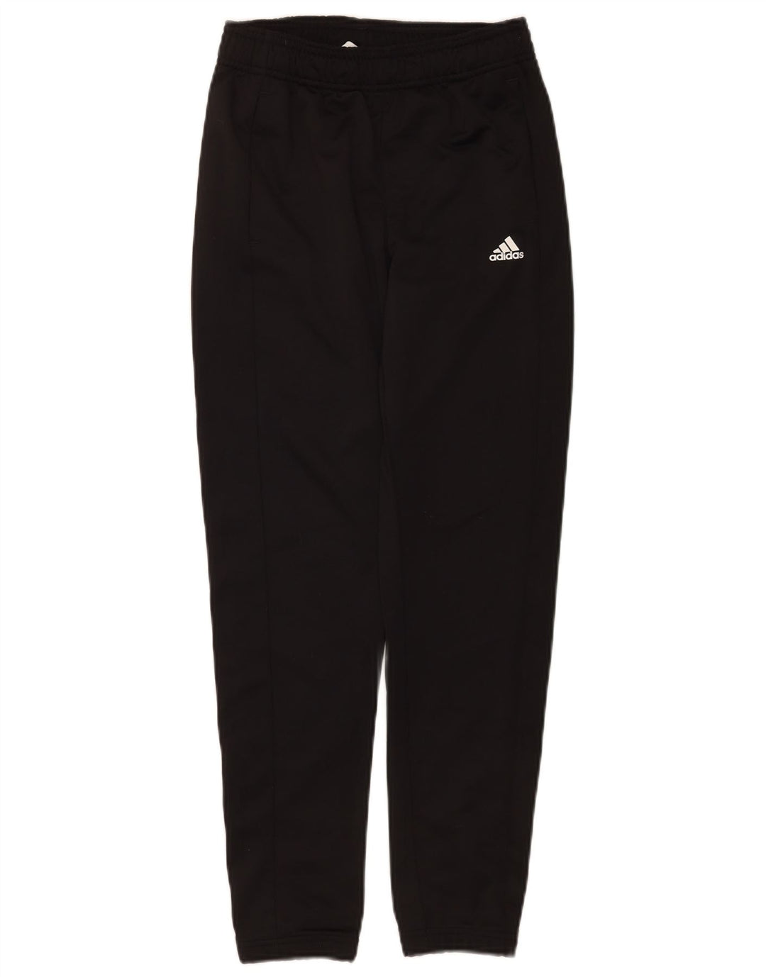 Adidas Drenge Træningsdragt Bukser Joggers 11-12 År Sort Polyester