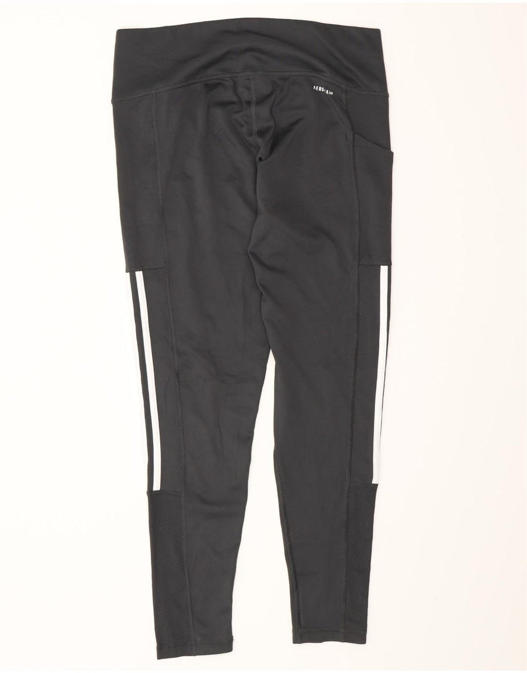 Adidas Aeroready Leggings til kvinder UK 16/18 Large Black Polyester