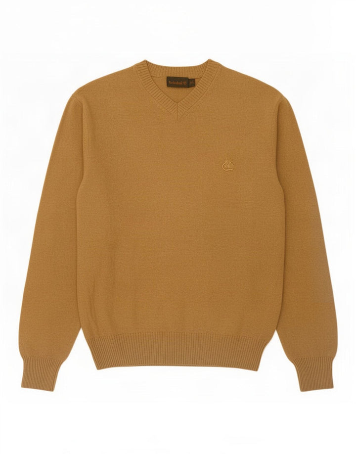Timberland Herre V-hals sweater Medium Beige Uld