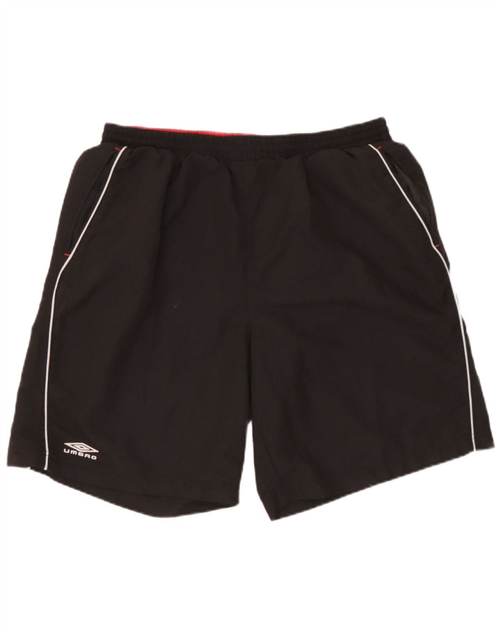 Umbro Herre Grafiske Badeshorts 2XL Sort Polyester