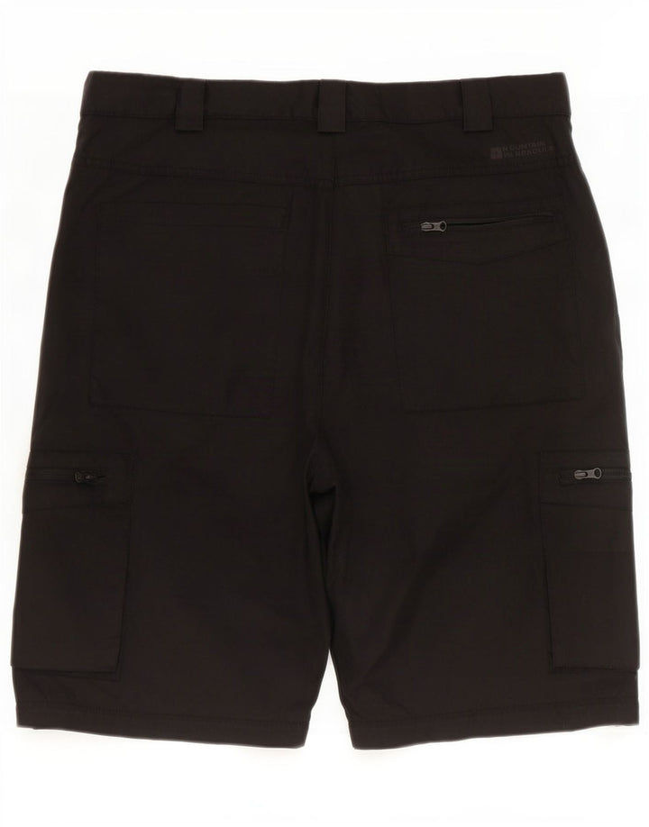 Mountain Warehouse Herre Cargo Shorts W34 Large Black Polyester