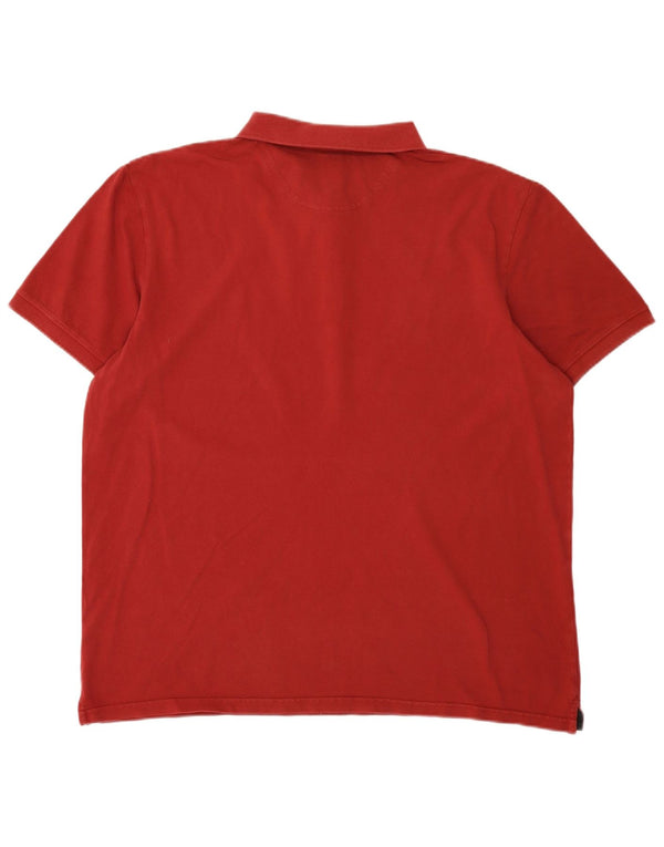 Timberland Herre Slim Fit Polo Shirt 2XL Rød