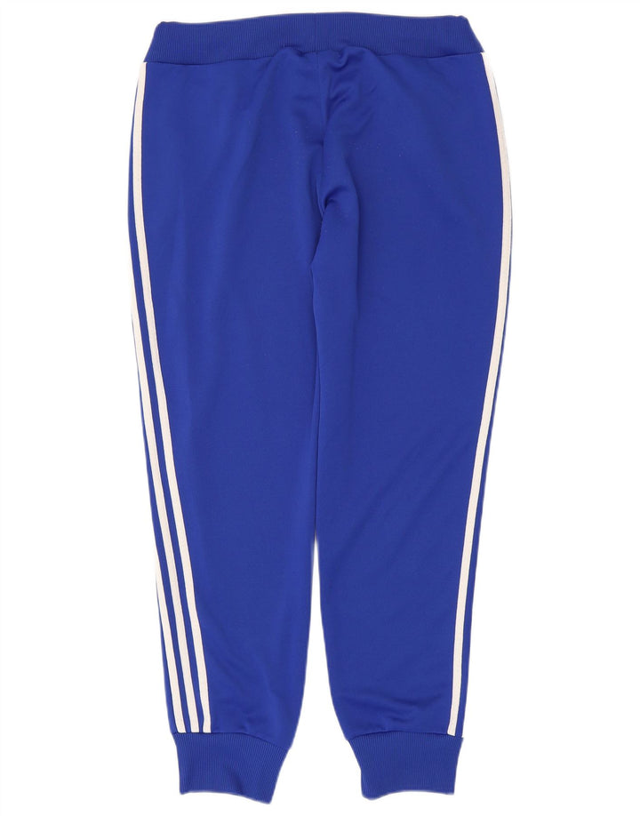 Adidas Dame træningsdragt Bukser Joggers UK 16 Large Blue Polyester