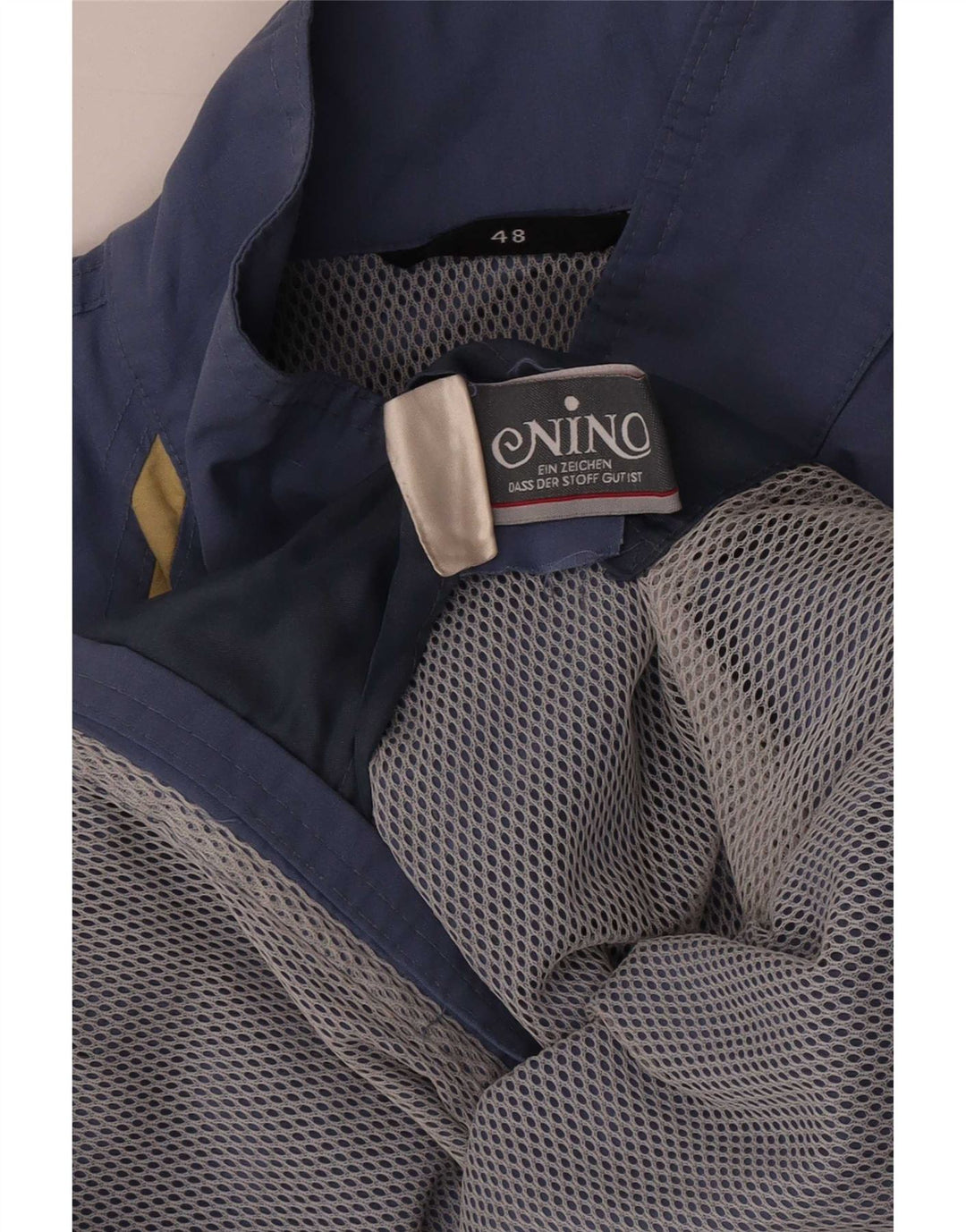 NINO Regnjakke til mænd IT 48 Mellemblå polyester