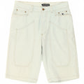 JECKERSON Mens Casual Shorts W34 Large Blue Cotton