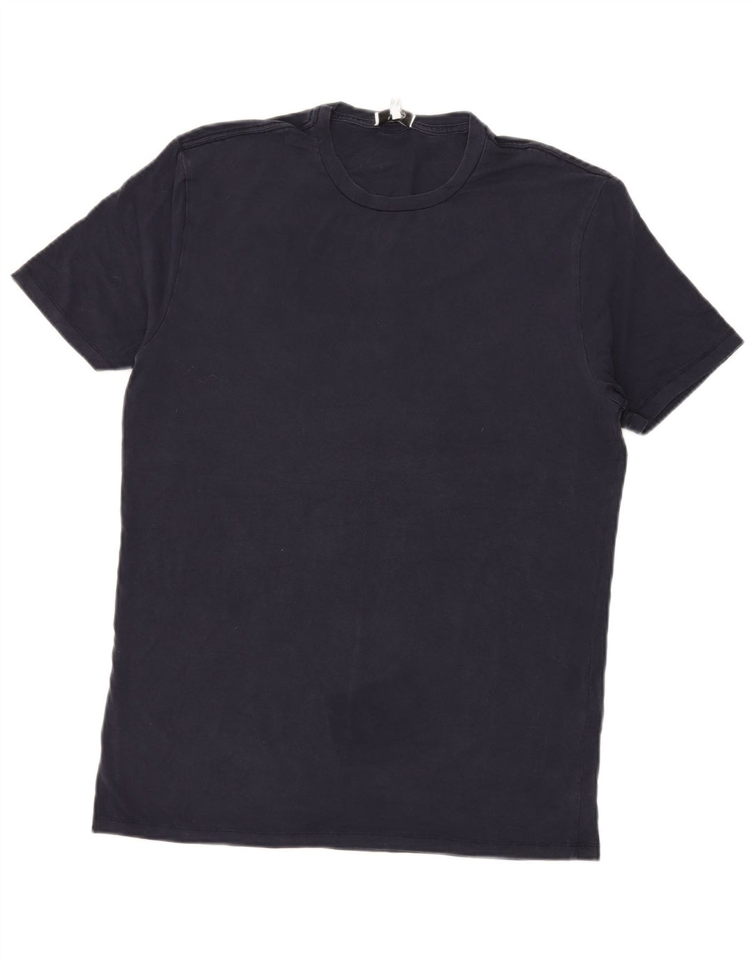 Reiss Herre T-Shirt Top Large Navy Blue Lyocell