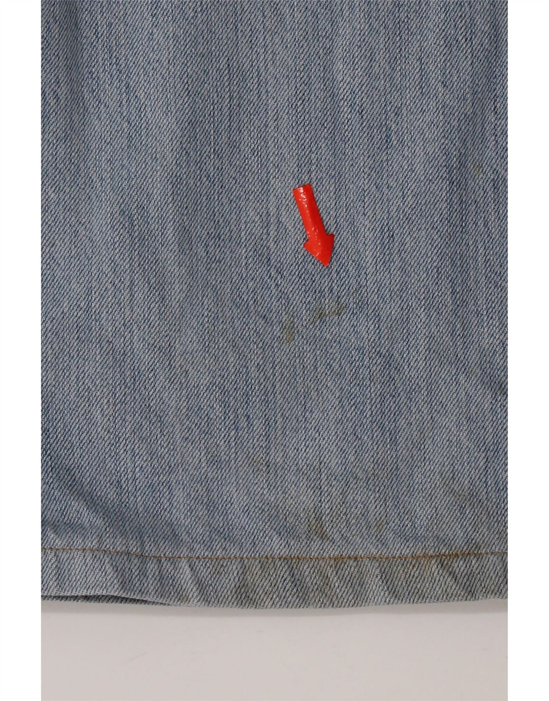 Levi's Herre 501 lige jeans W36 L28 blå bomuld