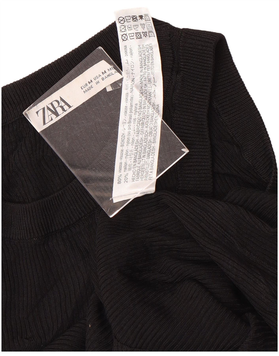 Zara Damevest Top UK 12 Medium Sort Viscose