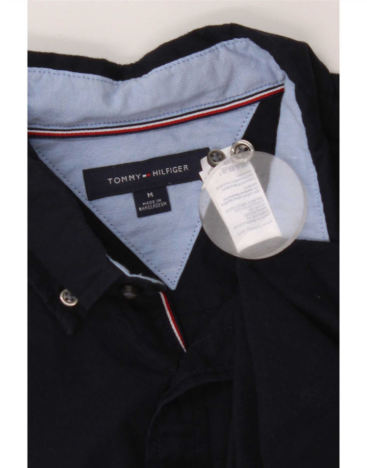 Tommy Hilfiger Herreskjorte Medium Navyblå Bomuld