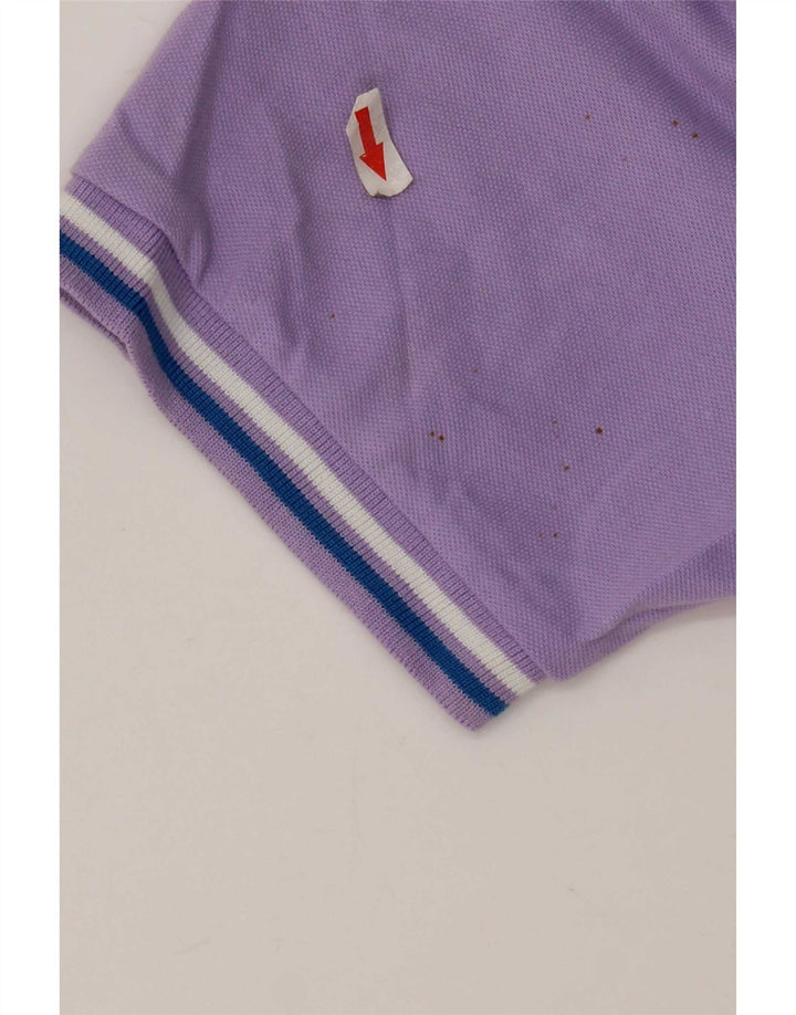 Kappa herre poloshirt Medium lilla bomuld