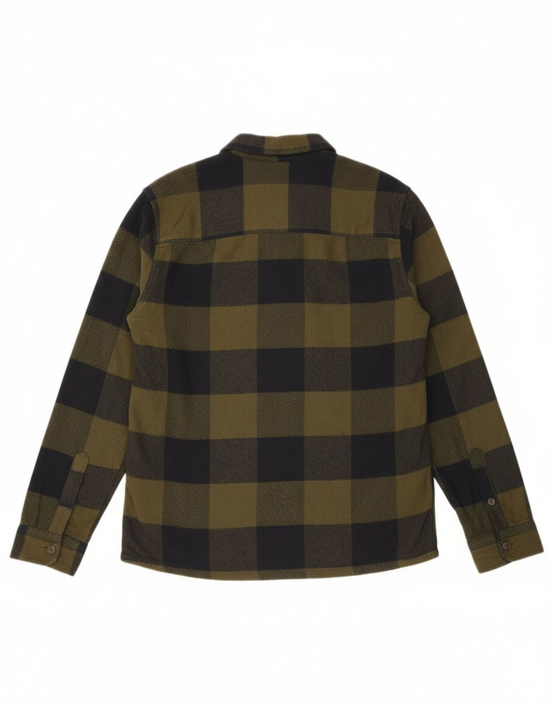 Only & Sons Herre Overshirt Flanellskjorte Medium Khaki Ternet Bomuld
