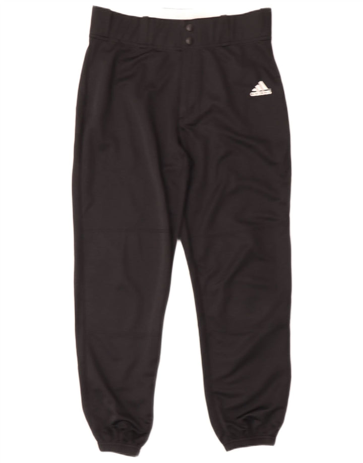 Adidas Womens Climalite træningsdragt Bukser Joggers UK 14 Medium Black