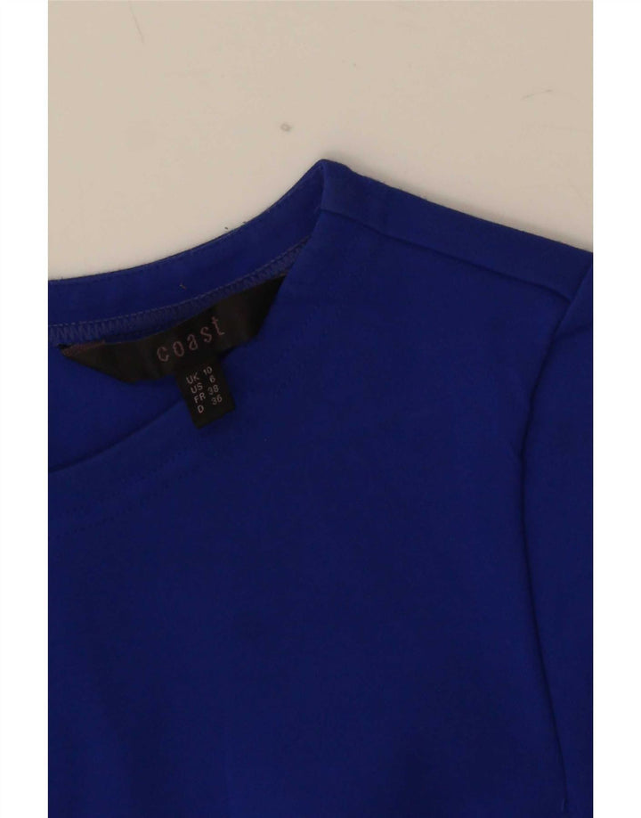 Coast Damebluse Top UK 10 Lille Blå