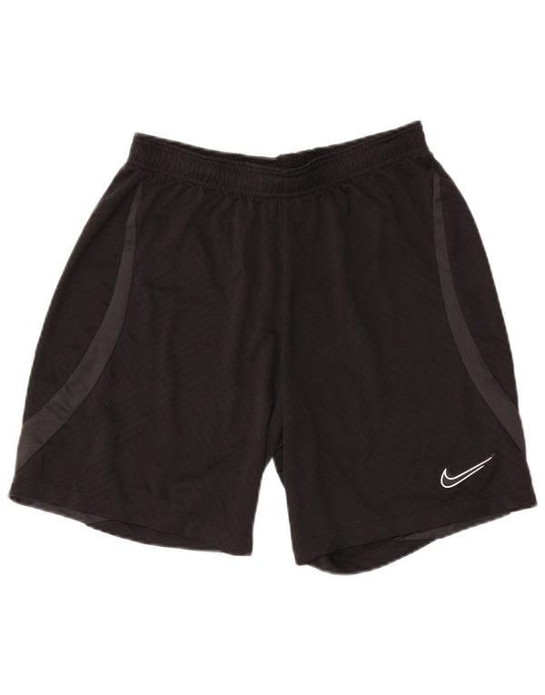 Nike Herre Dri Fit Slim Sportsshorts Medium Sort Colourblock Polyester