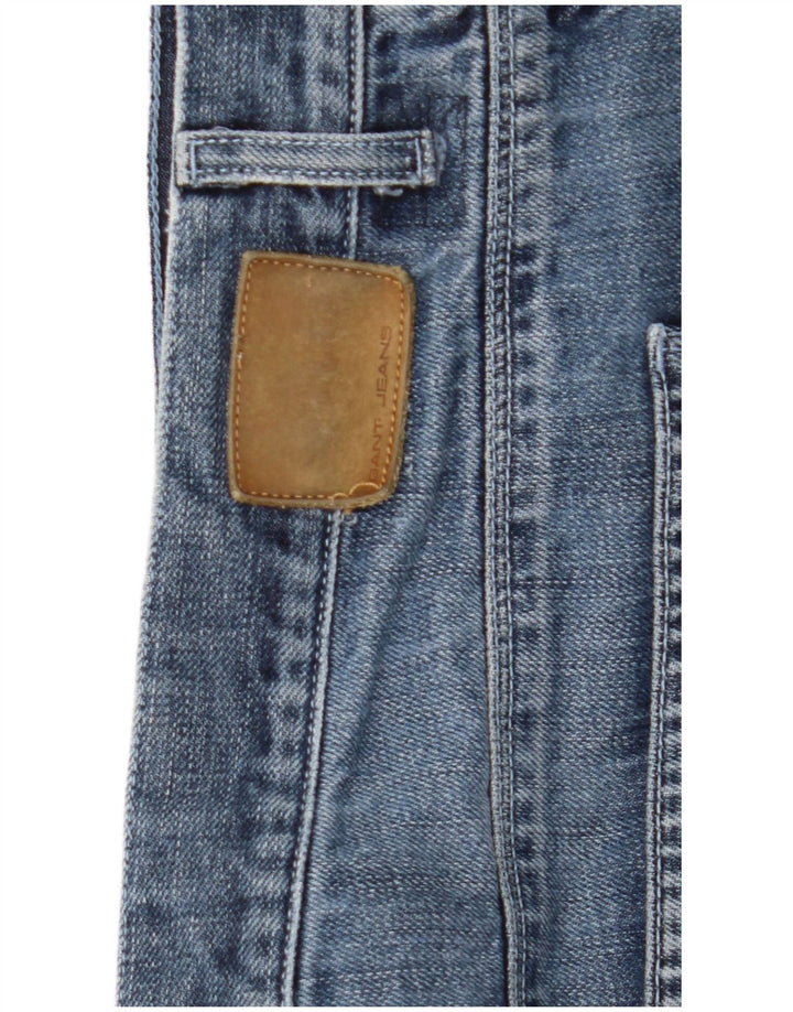 Gant Straight Jeans til mænd W40 L32 blå bomuld