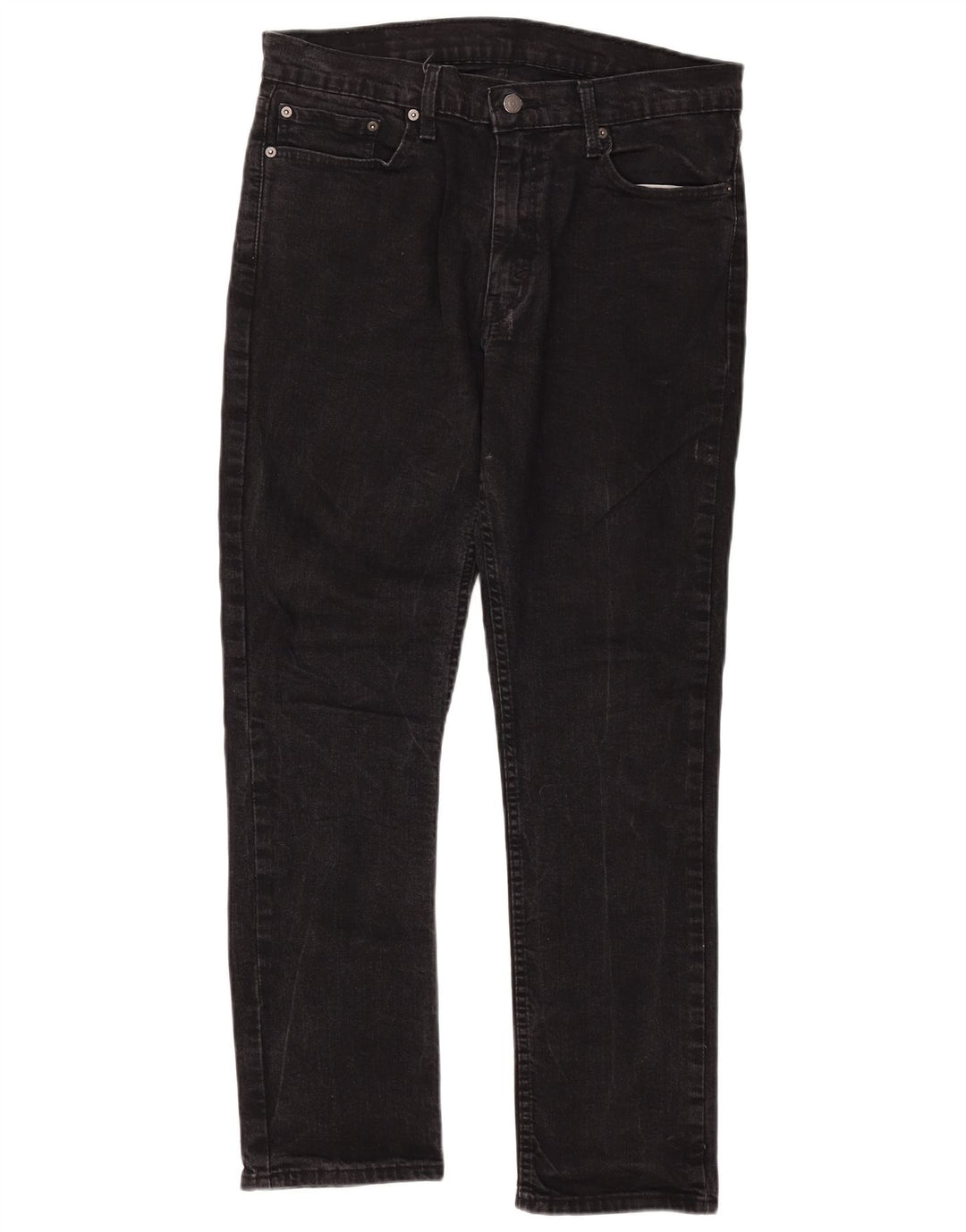 Levi's Herre 511 Slim Jeans W36 L32 Sort Bomuld